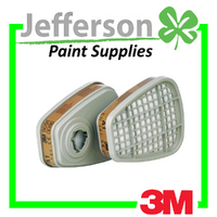 3M Half Respirator Replacement Filters & Retainer Kit