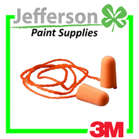 3M Disposable Foam Corded Ear Plugs (100 Pack)