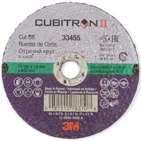 3M Cubitron II 3" Cut-Off Wheel 75 x 1.6 x 9.5mm (10 Pack)