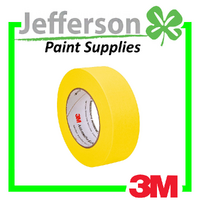 3M Yellow Automotive Refinish Masking Tape  36mm x 55m (24 Rolls)