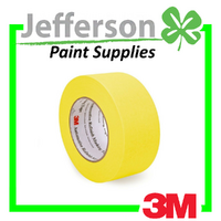 3M Yellow Automotive Refinish Masking Tape 48mm x 55m (24 Rolls)