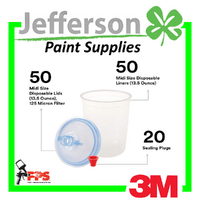 3M PPS Series 1 Spray Cup System Kit 400ml 125 Micron