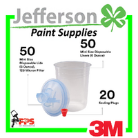 3M PPS Series 1 Spray Cup System Kit 200ml 125 Micron