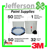 3M PPS Series 2.0 Spray Cup System Kit 650ml 125 Micron