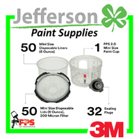 3M PPS Series 2.0 Spray Cup System Kit 200ml 200 Micron