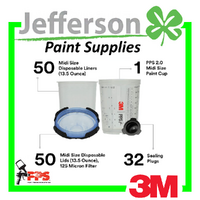 3M PPS Series 2.0 Spray Cup System Kit 400ml 125 Micron