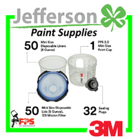 3M PPS Series 2.0 Spray Cup System Kit 200ml 125 Micron