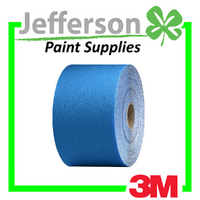 3M 80 Grit Stikit 321U Blue Abrasive Sheet Rolls 70mm x 18.3m