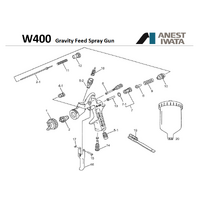 Anest Iwata W400 Air Valve Seat