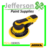 Mirka DEROS 650CV 6" Electric Random Orbital Sander Central Vacuum 5mm Orbit