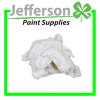 Pure White Singlet Rags 10kg