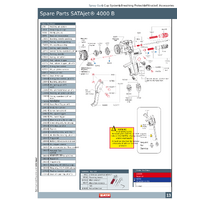 SATAjet 4000 B Repair Kit