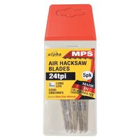 Alpha 24tpi Air Hacksaw Blades - MPS (5 Pack)