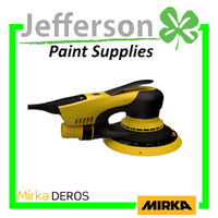 Mirka DEROS 650CV 6" Electric Random Orbital Sander Central Vacuum 5mm Orbit