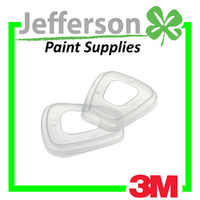 3M Half Respirator Replacement Filters & Retainer Kit