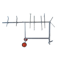 PlanIT Mobile Rotating Paint Stand with Extension Brackets