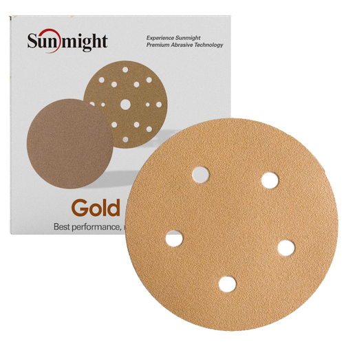 Sunmight 6&quot; Gold Film Sanding Disc