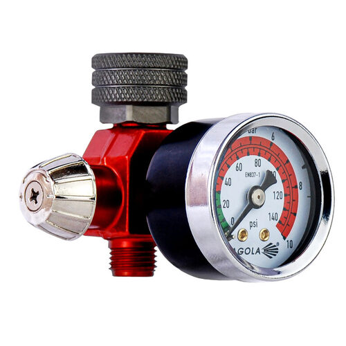 Sagola RC1 Air Flow Regulator With Manometer Gauge