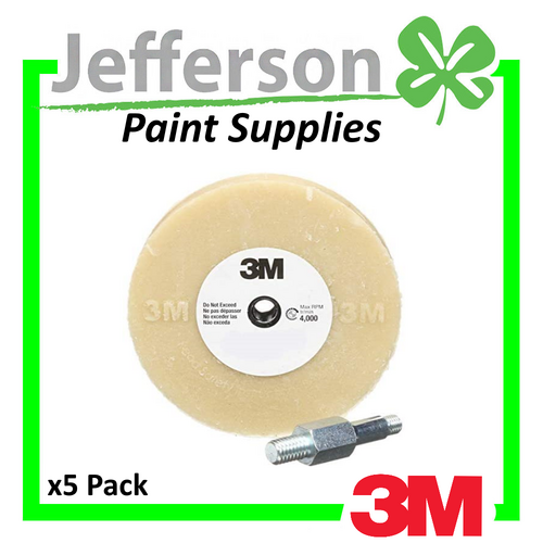 3M Stripe Off Wheel with Arbor (5 Pack)