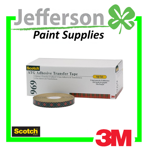 3M Scotch ATG Adhesive Transfer Tape 12.7mm x 16.4mm(10 Pack)