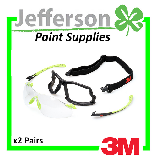 3M Solus 1000 Series Safety Glasses (2 Pack)