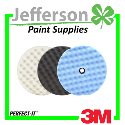 3M Perfect-It Step 1 2 3 Cut &amp; Polish 150mm Quick Release Pad Kit