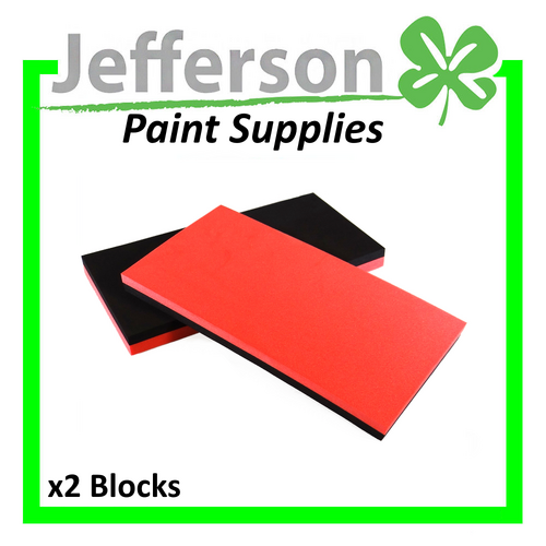 Red &amp; Black Sanding Blocks