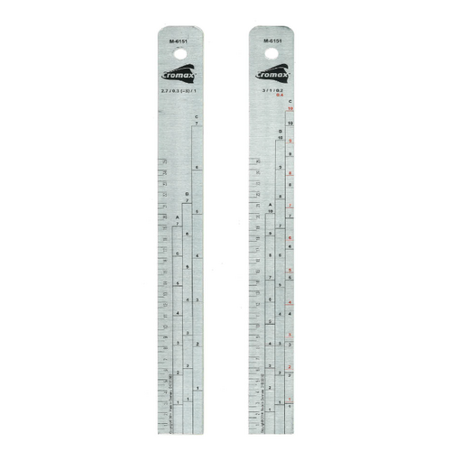 Cromax Mixing Stick 2.7:0.3:1 / 3:1:0.2 (2 Pack)