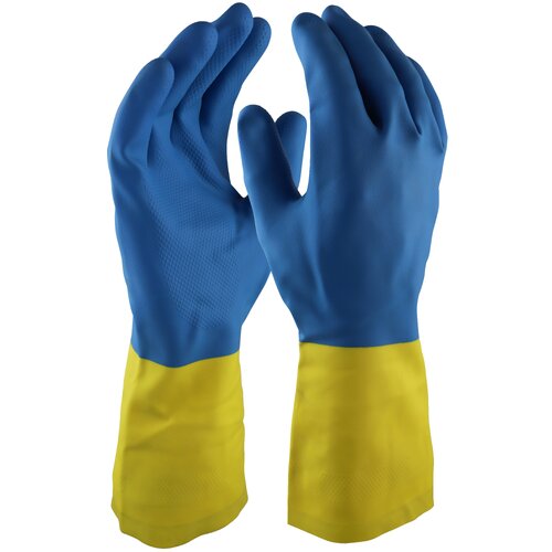 Maxisafe XL Solvent Resistant Rubber Gloves (2 Pairs)