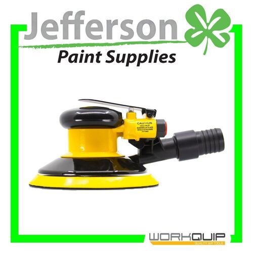 Workquip 6&quot; Random Orbital Air Sander 2.5mm Orbit