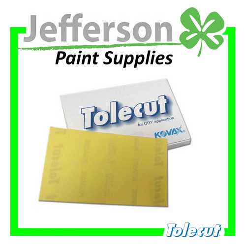 Kovax Tolecut Lemon 800 Grit Block Sheet (25 Pack)