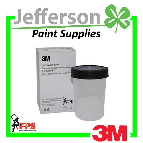 3M PPS Series 1 400ml Midi Cup &amp; Collar