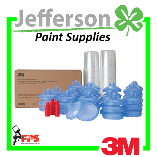 3M PPS Series 1 Spray Cup System Kit 650ml 125 Micron