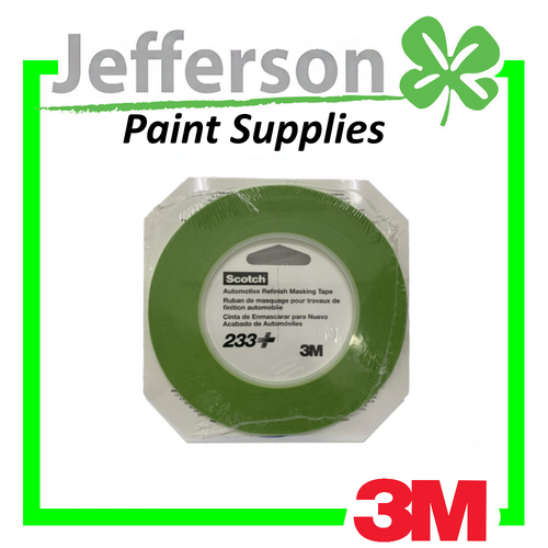 3M 233+ Automotive Performance Masking Tape 6mm