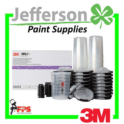 3M PPS Series 2.0 Spray Cup System Kit 850ml 200 Micron