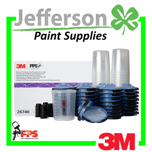 3M PPS Series 2.0 Spray Cup System Kit 850ml 125 Micron