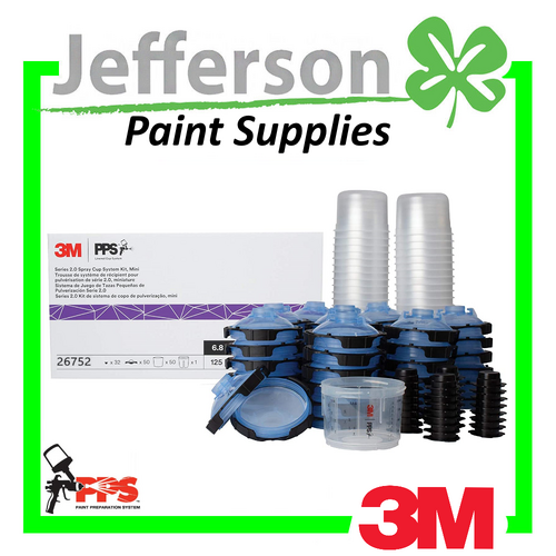 3M PPS Series 2.0 Spray Cup System Kit 200ml 125 Micron