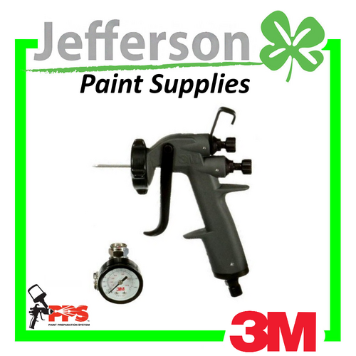 3M Performance Gravity Spray Gun &amp; Regulator