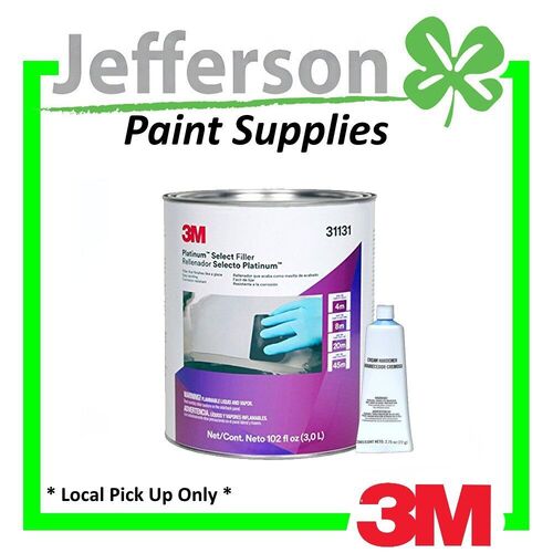 3M Platinum Select Lightweight Body Filler 3L