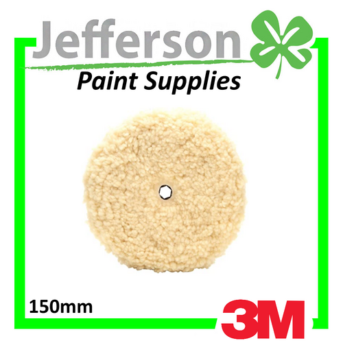 3M Perfect-It 6&quot; Quick Release Wool Compounding Pad