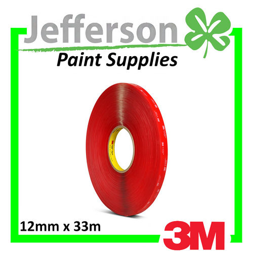 3M Transparent VHB Double Sided Tape 12mm x 33m