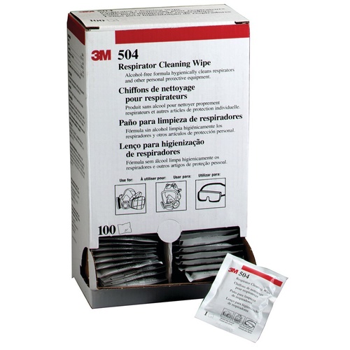 3M Respirator Cleaning Wipes (100 Pack)