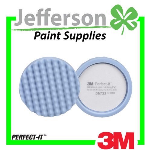 3M Perfect-It 8&quot; Velcro Ultrafine Foam Pad