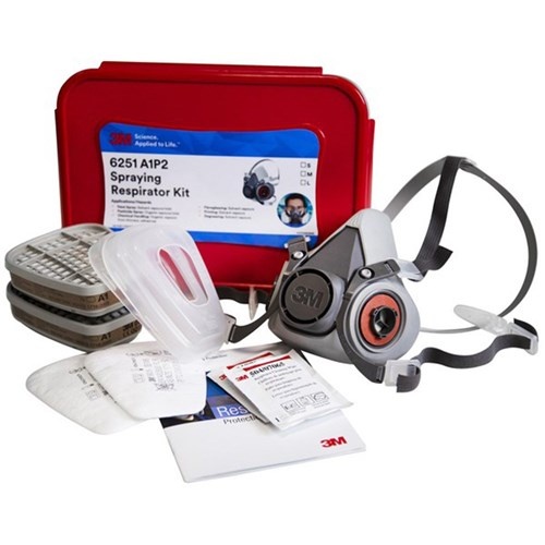 3M Spraying Respirator Kit 6225 P2 Medium Kit/Case