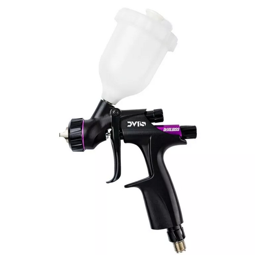 Devilbiss DV1-S 1.0mm &amp; 1.2mm S1+ Air Cap Touch Up Gravity Spray Gun