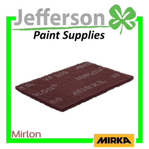 Mirka Mirlon Abrasove Sheets 152mm x 229mm Very Fine Maroon (20 Pack)