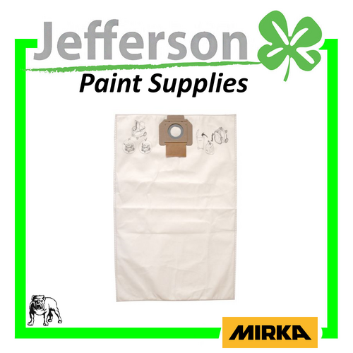 Mirka DE 1230/1242 Vacuum Fleece  Bags (5 Pack)