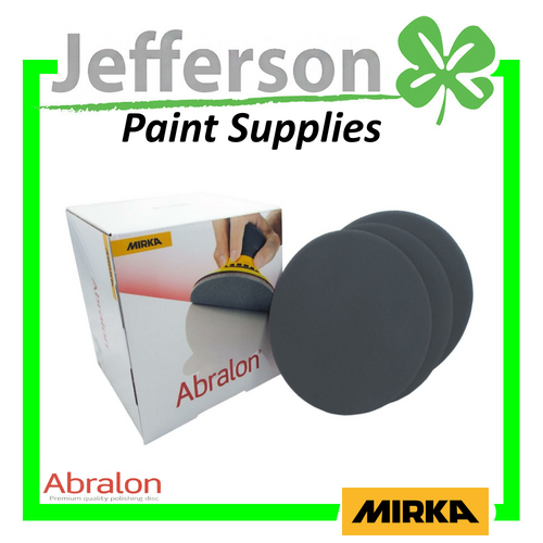 Mirka Abralon 3000 Grit 6&quot; Abrasive Foam Sanding Discs (20 Pack)