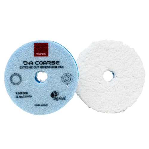 Rupes BigFoot 130mm DA Blue Coarse Microfibre Polishing Pad