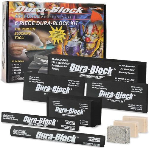 Dura-Block Plain 6-Piece Sanding Block Kit